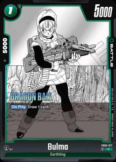 Bulma  SB02-071 — Manga Booster 02 (SB02)
