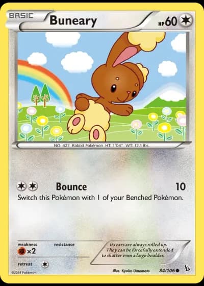 Buneary #84/106 — Flashfire