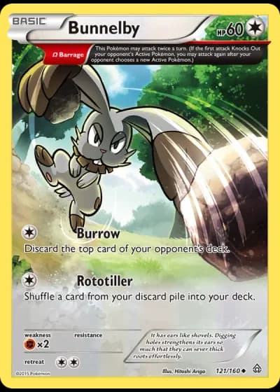 Bunnelby #121/160 — Primal Clash