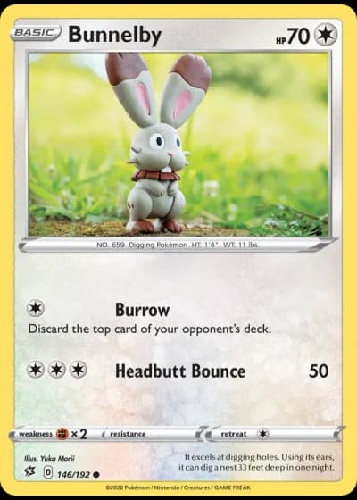 Bunnelby #146/192 — Rebel Clash