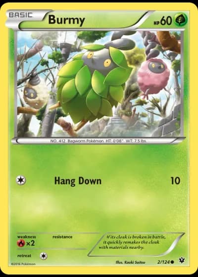 Burmy #2/124 — Fates Collide