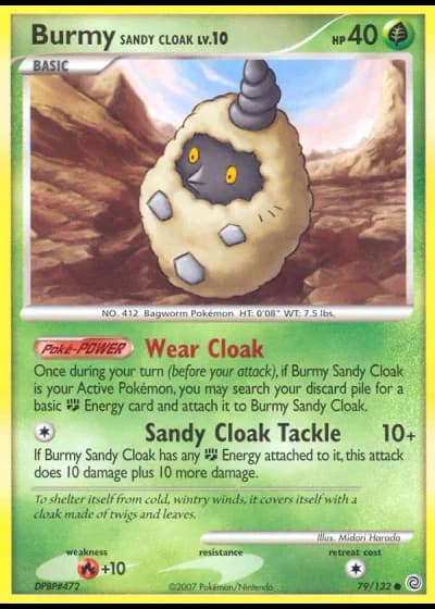 Burmy Sandy Cloak #79/132 — Prodigi Segreti