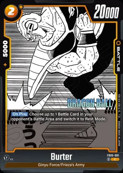 Burter  SB02-081 — Manga Booster 02 (SB02)