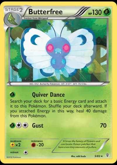 Butterfree #5/83 — Generazioni