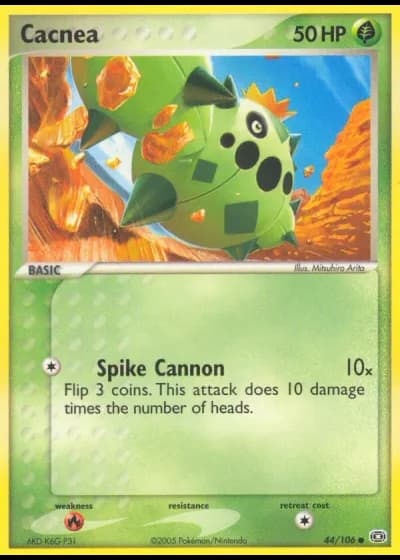 Cacnea #44/106 — Emerald