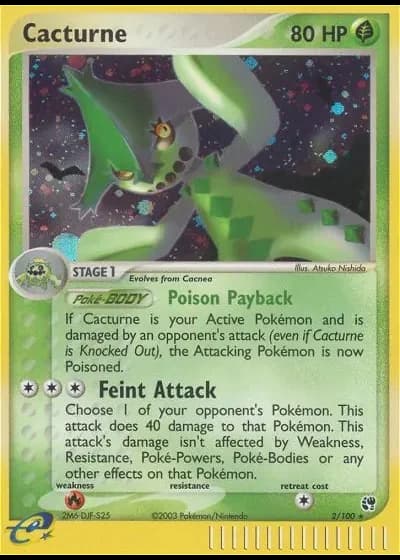 Cacturne #2/100 — Sandstorm