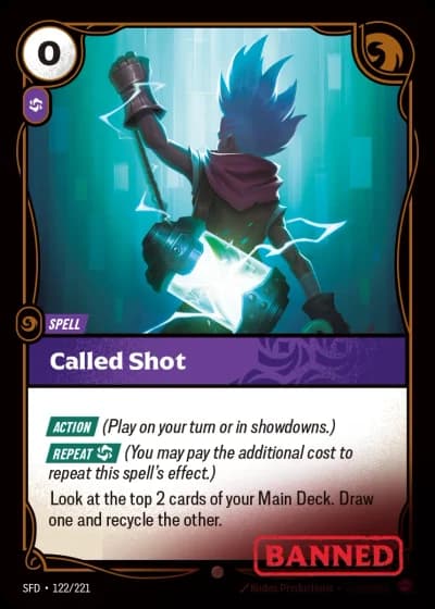 Called Shot #122/303 — Spiritforged
