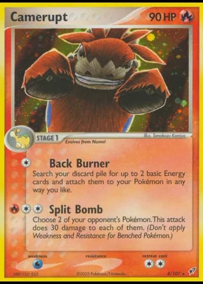 Camerupt #4/107 — Deoxys