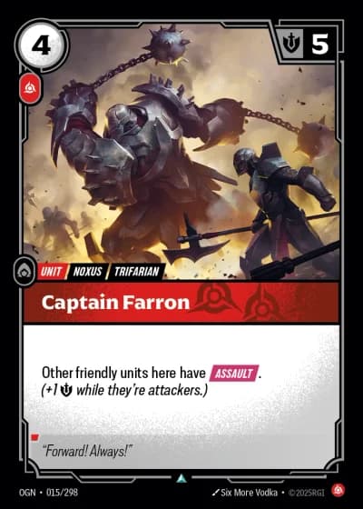 Captain Farron #015/352 — Origins