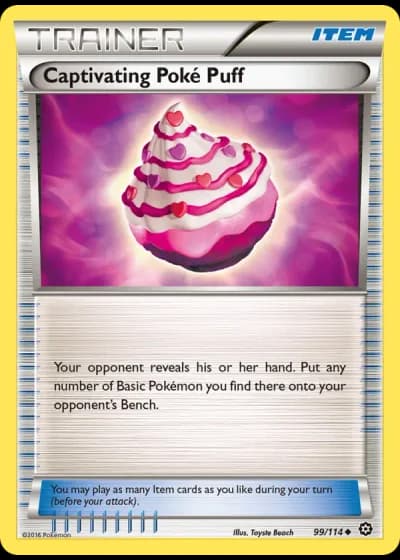 Captivating Poké Puff #99/114 — Steam Siege