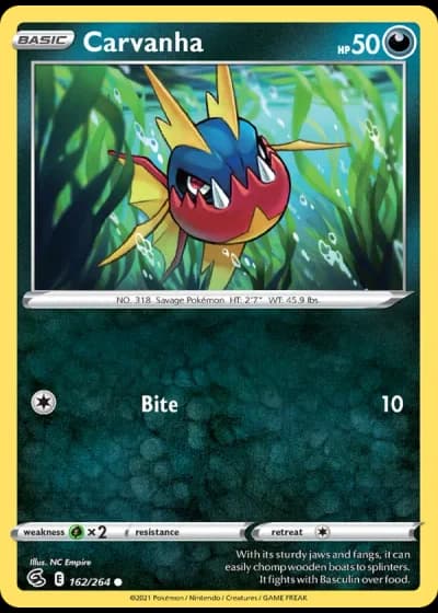 Carvanha #162/264 — Fusion Strike