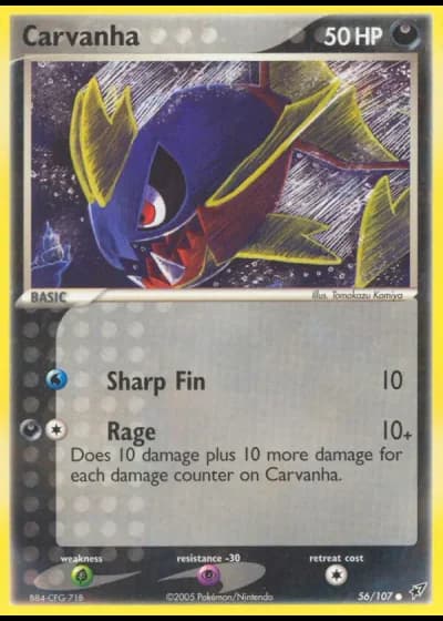 Carvanha #56/107 — Deoxys