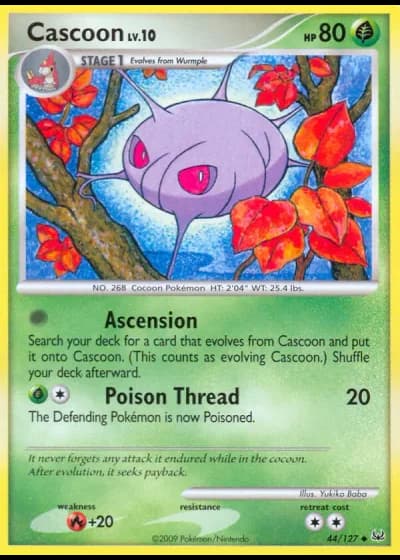Cascoon #44/127 — Platinum