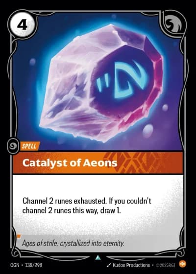Catalyst of Aeons #138/352 — Origins