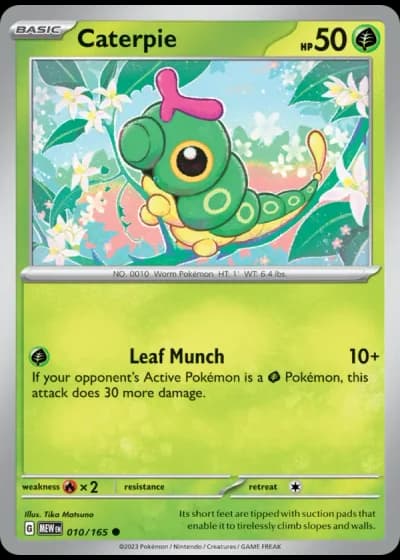 Caterpie #010/165 — 151