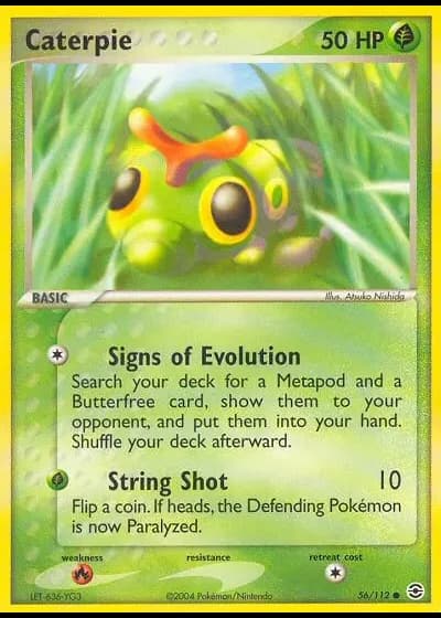 Caterpie #56/112 — FireRed & LeafGreen
