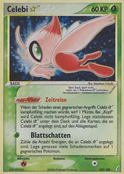 Celebi * #100/100 — EX Crystal Guardians