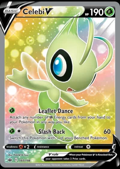 Celebi V #160/198 — Chilling Reign