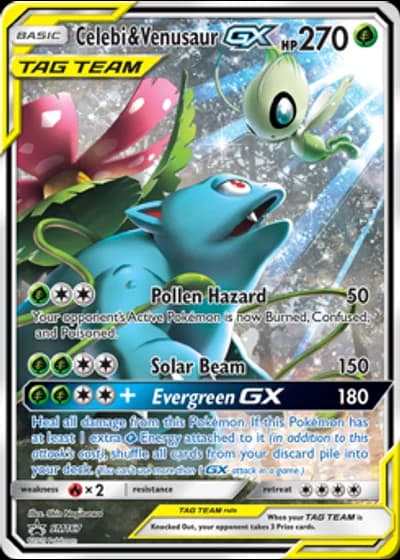 Celebi & Venusaur GX SM167