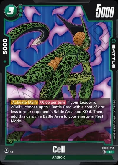 Cell  FB08-054 — Saiyan's Pride (FB08)