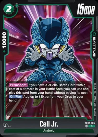 Cell Jr.  FB02-085 — Blazing Aura (FB02)