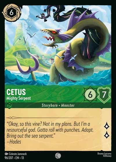 Cetus - Mighty Serpent #96/261 — Attack of the Vine!