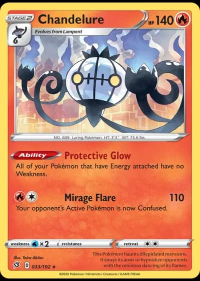 Chandelure #33/192 — Rebel Clash