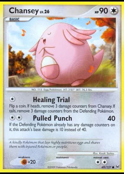 Chansey #69/127 — Platino