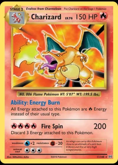 Charizard #11 — Evolutions