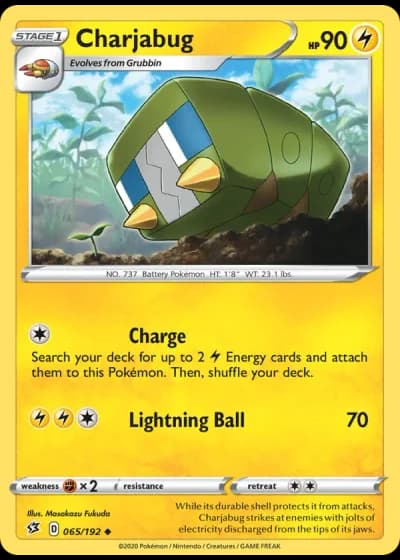 Charjabug #65/192 — Rebel Clash