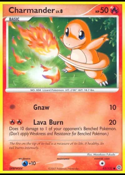 Charmander #82/132 — Secret Wonders