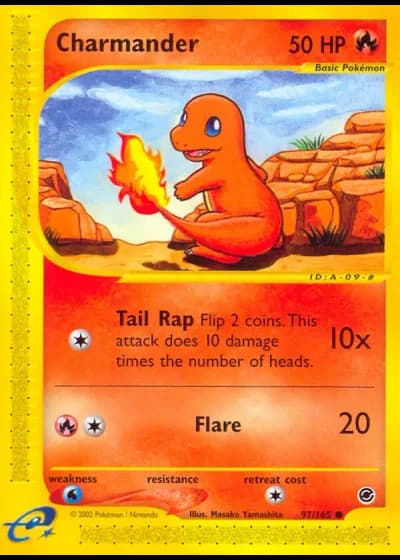 Charmander #97/165 — Expedition Base Set