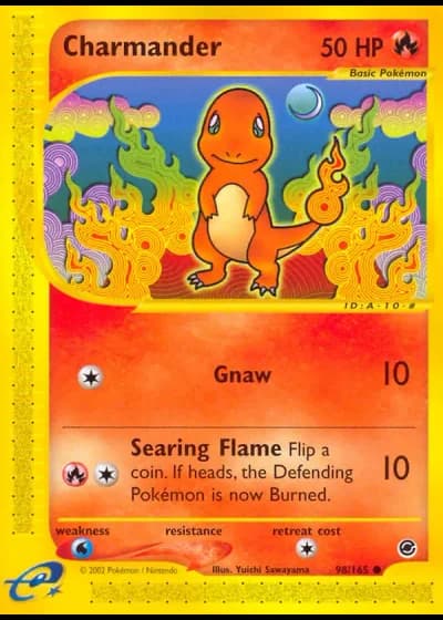 Charmander #98/165 — Expedition Set Base