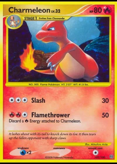Charmeleon #102/100 — Stormfront