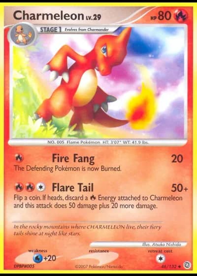 Charmeleon #46/132 — Secret Wonders
