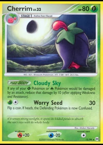 Cherrim #15/99 — Arceus
