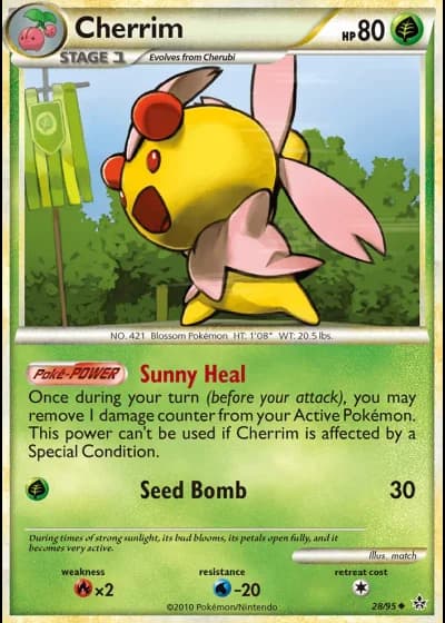 Cherrim #28/95 — Unleashed