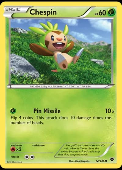 Chespin #12/146 — XY