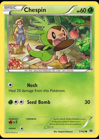 Chespin #7/162 — BREAKthrough