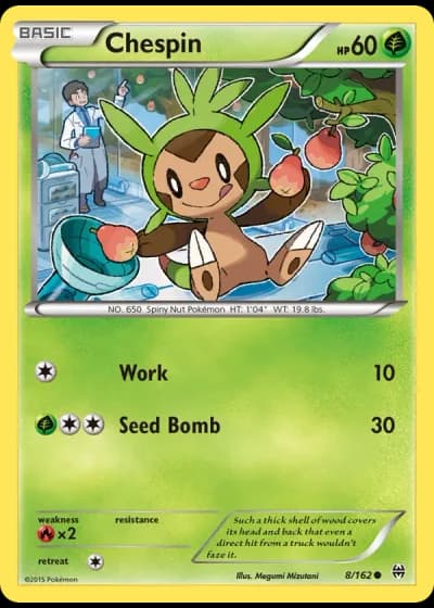Chespin #8/162 — BREAKthrough