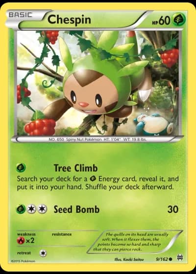 Chespin #9/162 — BREAKthrough