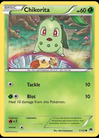 Chikorita #1/122 — BREAKpoint