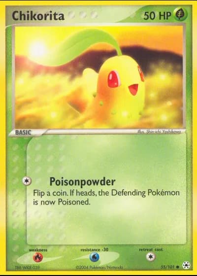 Chikorita #55/101 — EX Leggende Nascoste