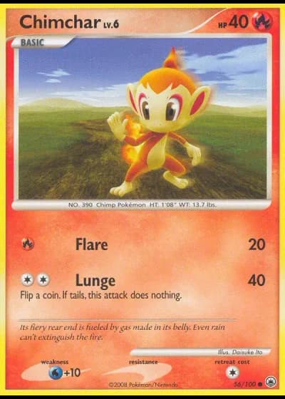 Chimchar #56/100 — Alba Suprema