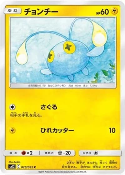 Chinchou #26/95 — Alter Genesis