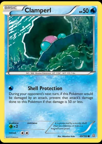Clamperl #49/160 — Primal Clash