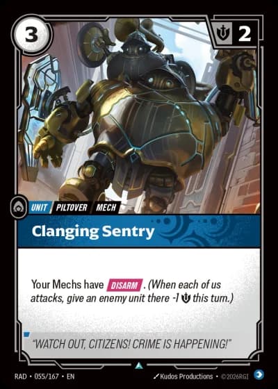 Clanging Sentry #055/189 — Radiance