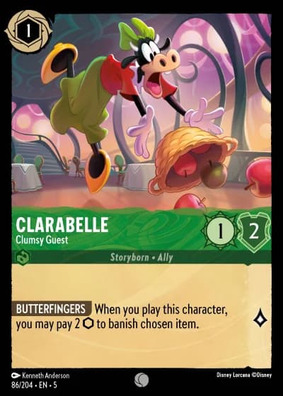 Clarabelle - Clumsy Guest #86/204 — Shimmering Skies