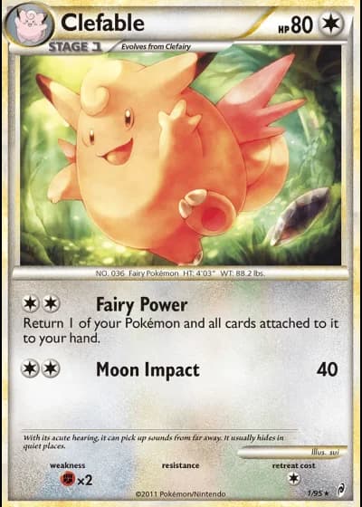 Clefable #1/95 — Richiamo delle Leggende