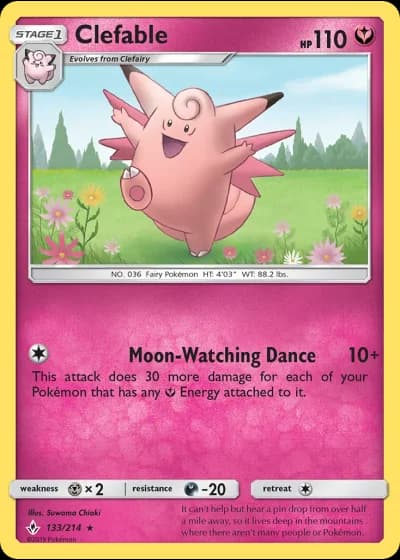 Clefable #133/214 — Unbroken Bonds